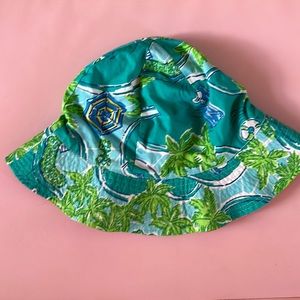 Lilly Pulitzer Reversible kids beach hat